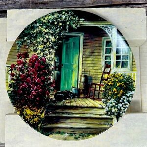 The Bradford Exchange Maurice Harvey “The Wooden Butter Churn” with box​​